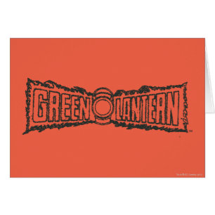 Green Lantern Letters BW