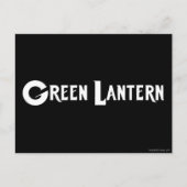 Green Lantern Logo 10 Briefkaart (Voorkant)
