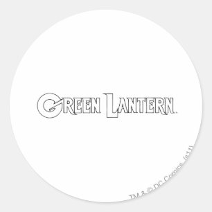 Green Lantern Logo 10 Ronde Sticker