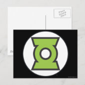Green Lantern Logo 11 Briefkaart (Voorkant / Achterkant)