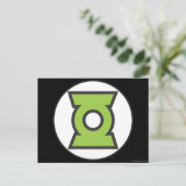 Green Lantern Logo 11 Briefkaart (Staand voorkant)