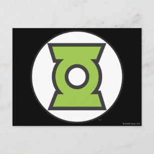 Green Lantern Logo 11 Briefkaart