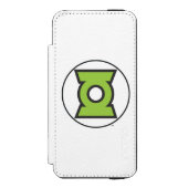 Green Lantern Logo 11 Incipio iPhone Portemonnee Hoesje (Voorkant Agenda)
