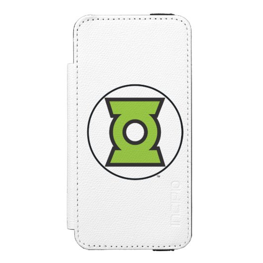 Green Lantern Logo 11 Incipio iPhone Portemonnee Hoesje (Voorkant Agenda)