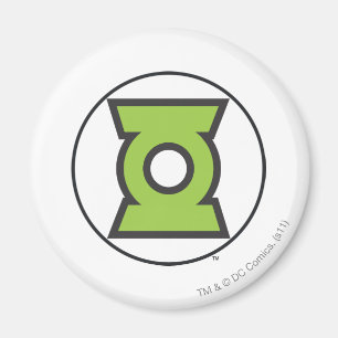 Green Lantern Logo 11 Magneet