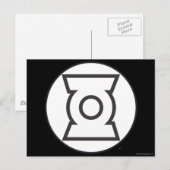 Green Lantern Logo 12 Briefkaart (Voorkant / Achterkant)