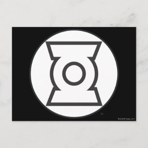 Green Lantern Logo 12 Briefkaart