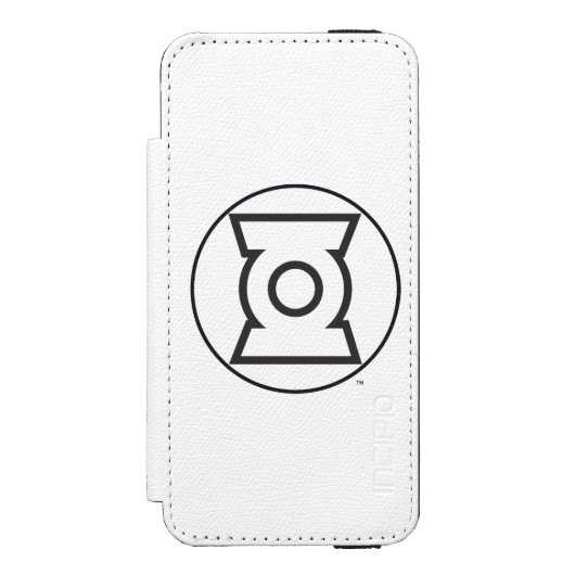 Green Lantern Logo 12 Incipio iPhone Portemonnee Hoesje (Voorkant Agenda)