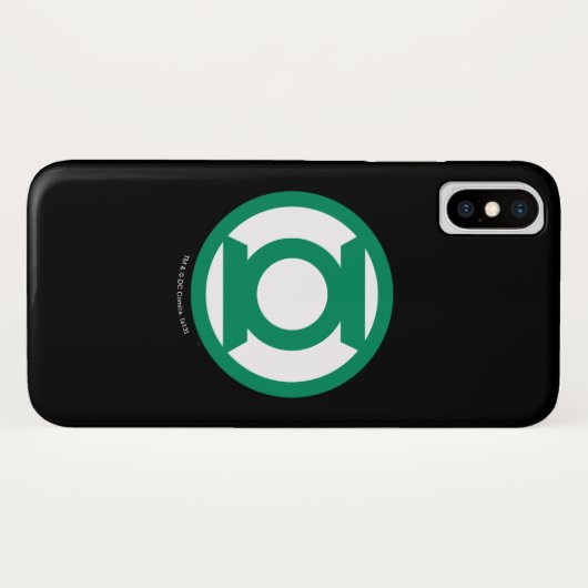 Green Lantern Logo 13 Case-Mate iPhone Case (Achterkant (horizontaal))