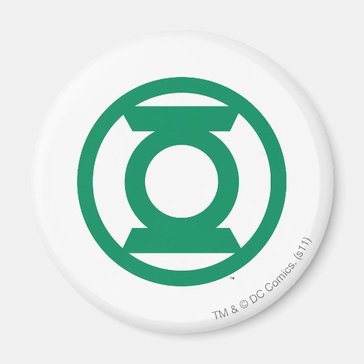 Green Lantern Logo 13 Magneet (Voorkant)