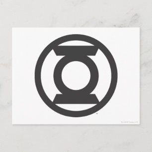 Green Lantern Logo 14 Briefkaart