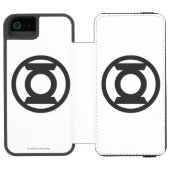Green Lantern Logo 14 Incipio iPhone Portemonnee Hoesje (Agenda Open)