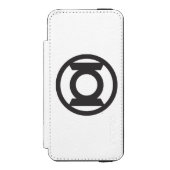 Green Lantern Logo 14 Incipio iPhone Portemonnee Hoesje (Voorkant Agenda)