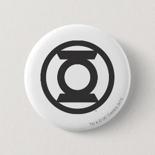 Green Lantern Logo 14 Ronde Button 5,7 Cm