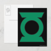 Green Lantern Logo 15 Briefkaart (Voorkant / Achterkant)