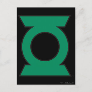 Green Lantern Logo 15 Briefkaart