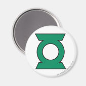 Green Lantern Logo 15 Magneet (Voorkant / Achterkant)
