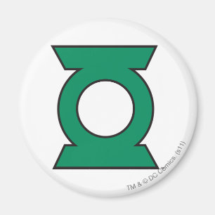 Green Lantern Logo 15 Magneet