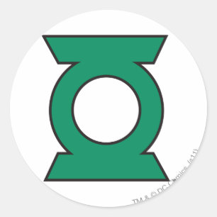 Green Lantern Logo 15 Ronde Sticker