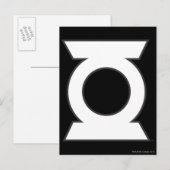 Green Lantern Logo 16 Briefkaart (Voorkant / Achterkant)