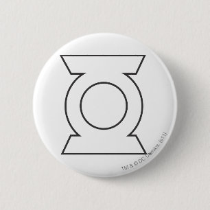 Green Lantern Logo 16 Ronde Button 5,7 Cm