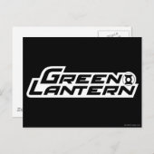 Green Lantern Logo 1 Briefkaart (Voorkant / Achterkant)