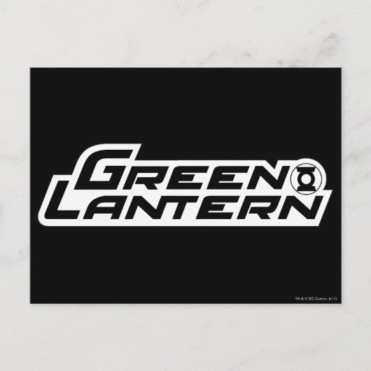 Green Lantern Logo 1 Briefkaart (Voorkant)