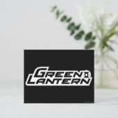 Green Lantern Logo 1 Briefkaart (Staand voorkant)
