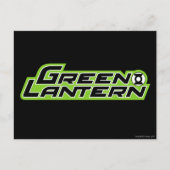 Green Lantern Logo 2 Briefkaart (Voorkant)