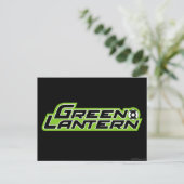 Green Lantern Logo 2 Briefkaart (Staand voorkant)