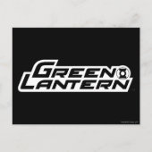 Green Lantern Logo 3 Briefkaart (Voorkant)