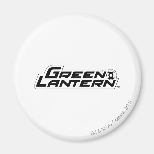 Green Lantern Logo 3 Magneet (Voorkant)