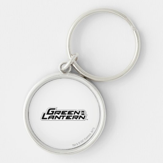 Green Lantern Logo 3 Sleutelhanger (Voorkant)
