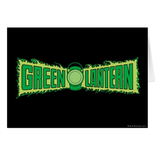 Green Lantern Logo 4 (Voorkant Horizontaal)