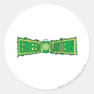 Green Lantern Logo 4 Ronde Sticker