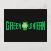 Green Lantern Logo 5 Briefkaart (Voorkant)