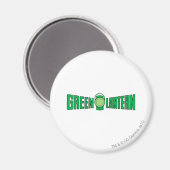 Green Lantern Logo 5 Magneet (Voorkant / Achterkant)