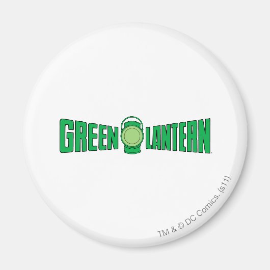 Green Lantern Logo 5 Magneet (Voorkant)