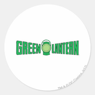 Green Lantern Logo 5 Ronde Sticker