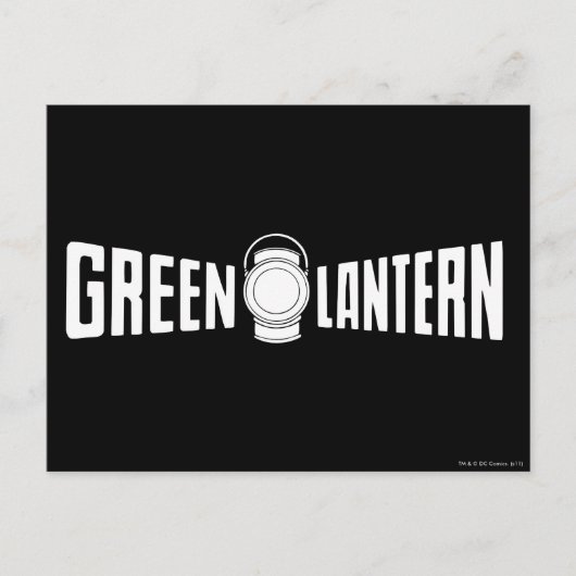 Green Lantern Logo 6 Briefkaart (Voorkant)