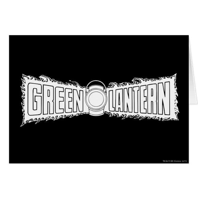 Green Lantern Logo 7 (Voorkant Horizontaal)