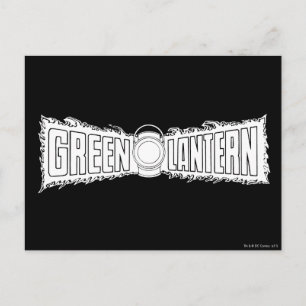 Green Lantern Logo 7 Briefkaart