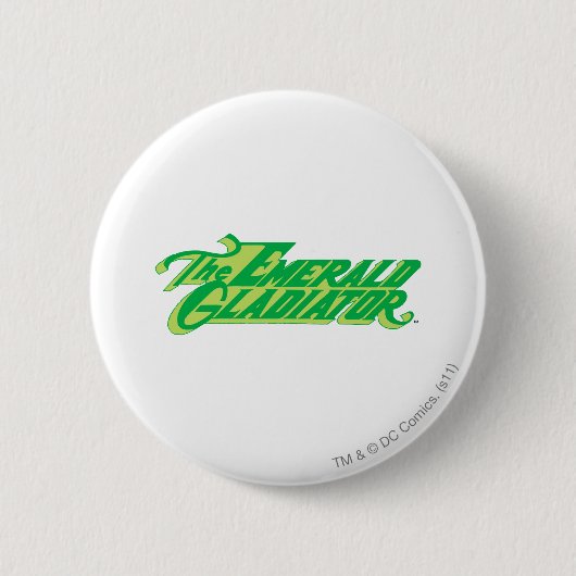 Green Lantern Logo 8 Ronde Button 5,7 Cm (Voorkant)