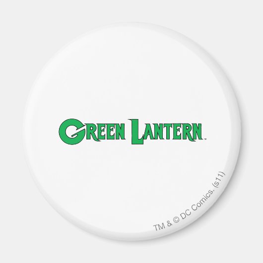 Green Lantern Logo 9 Magneet (Voorkant)