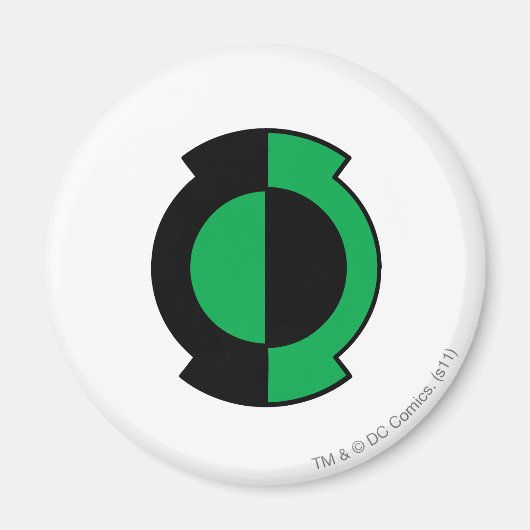 Green Lantern Logo Flipped Magneet (Voorkant)