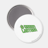 Green Lantern Logo gekanteld Magneet (Voorkant / Achterkant)