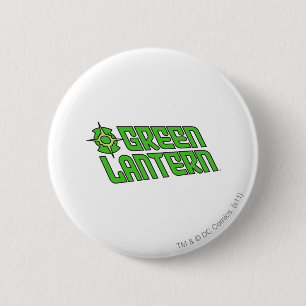 Green Lantern Logo gekanteld Ronde Button 5,7 Cm