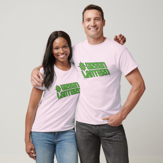 Green Lantern Logo gekanteld T-shirt (Unisex)