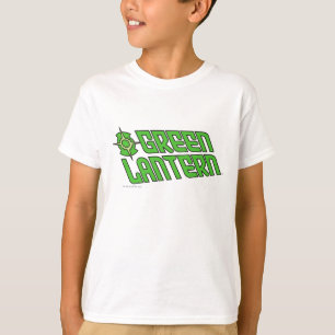Green Lantern Logo gekanteld T-shirt