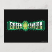 Green Lantern Logo - Groene lammeren Briefkaart (Voorkant)